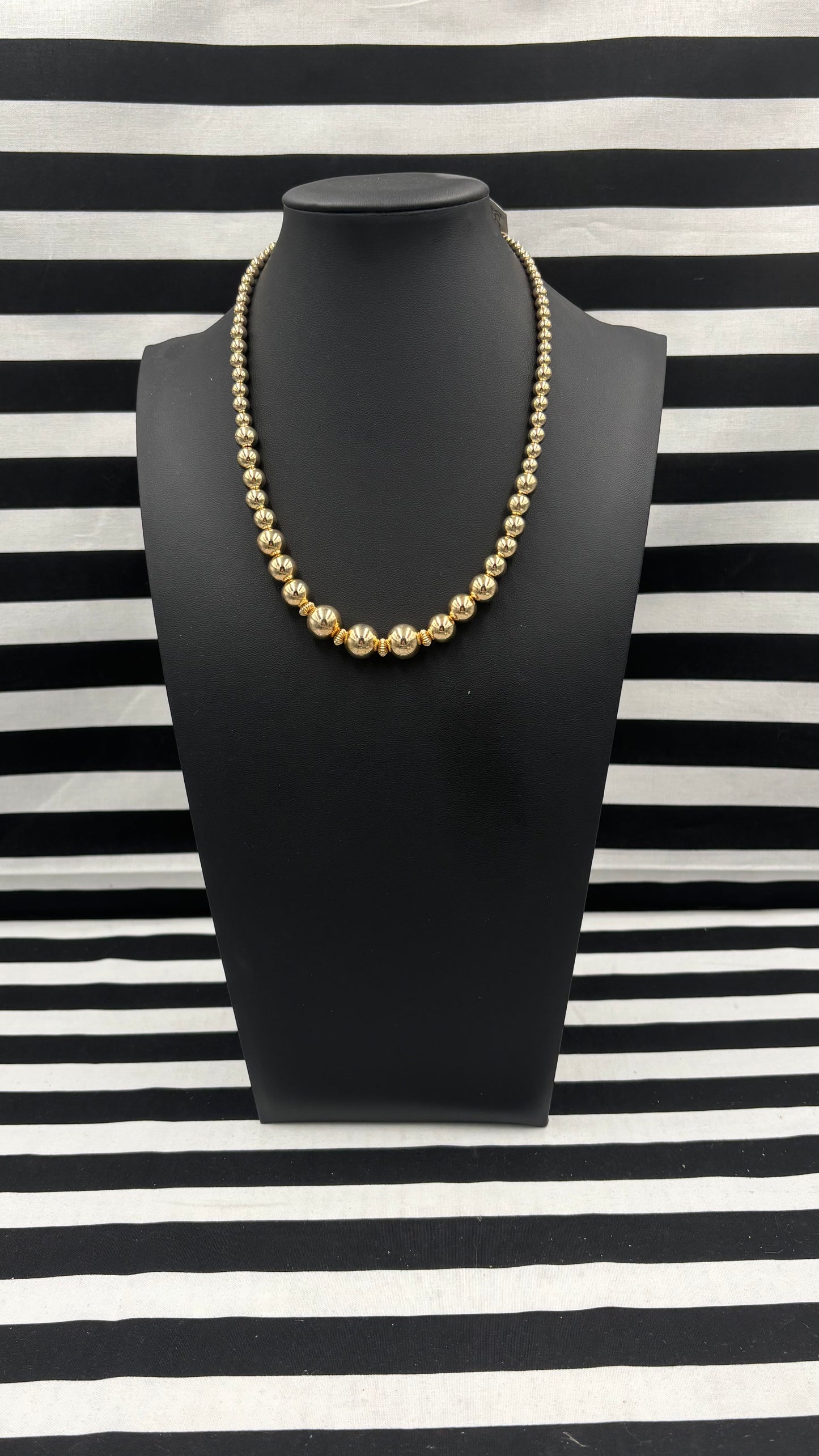 Gold Fill Navajo Pearls