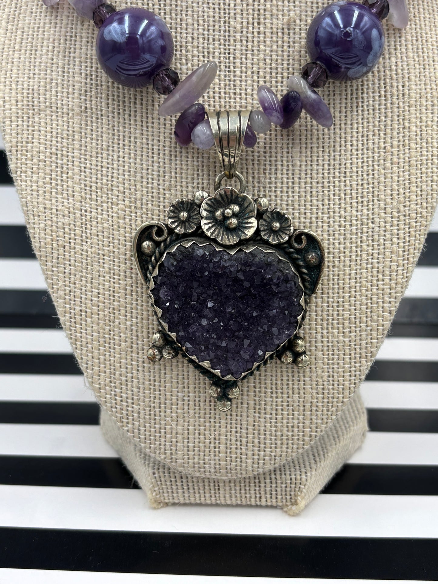 Purple Palpitation Necklace