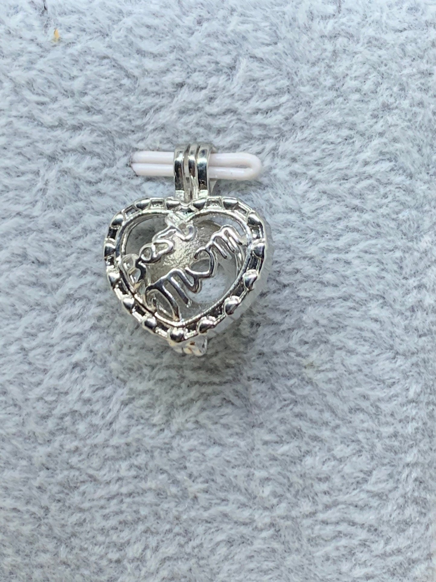 Pearl Mom Charm Cage & Necklace