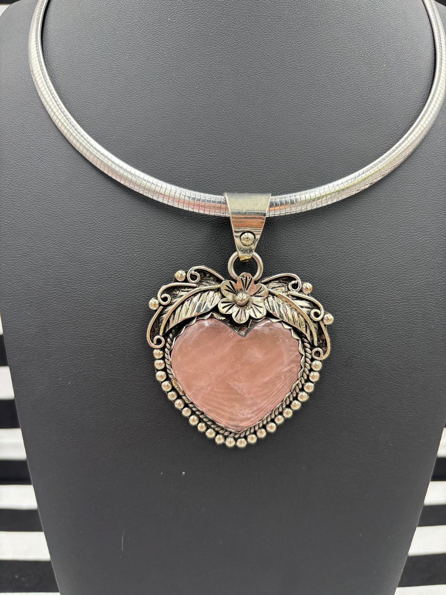 Pink Ice Necklace