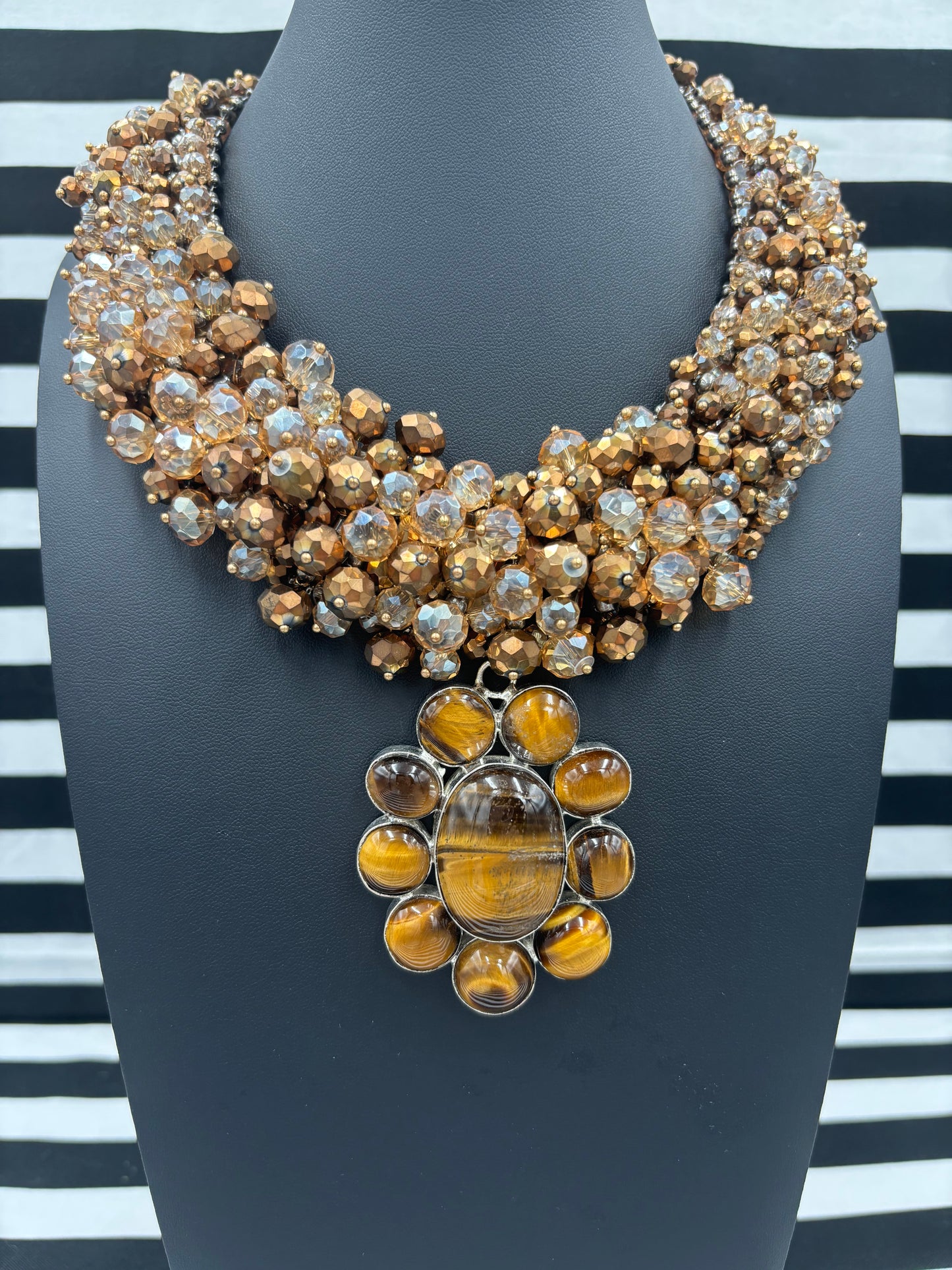 Tiger Pride Statement Necklace