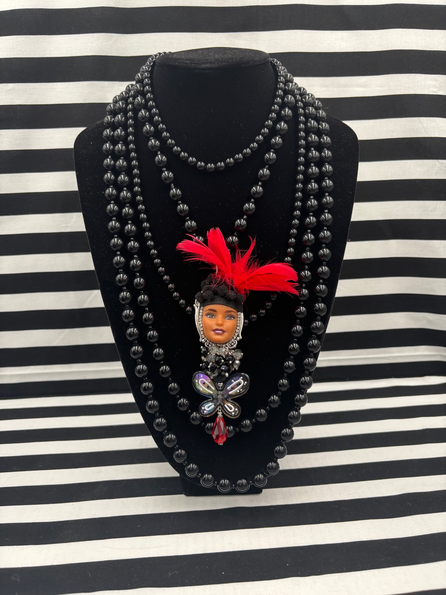 Ooh Lala Face Necklace