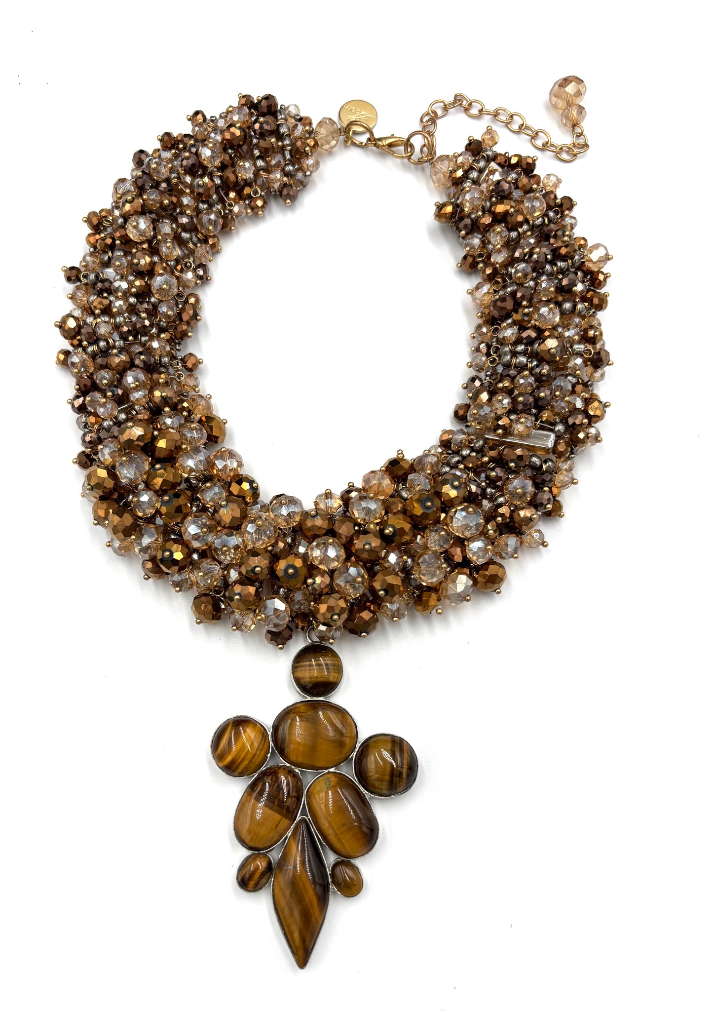 Eye of the Tiger Statement Necklace