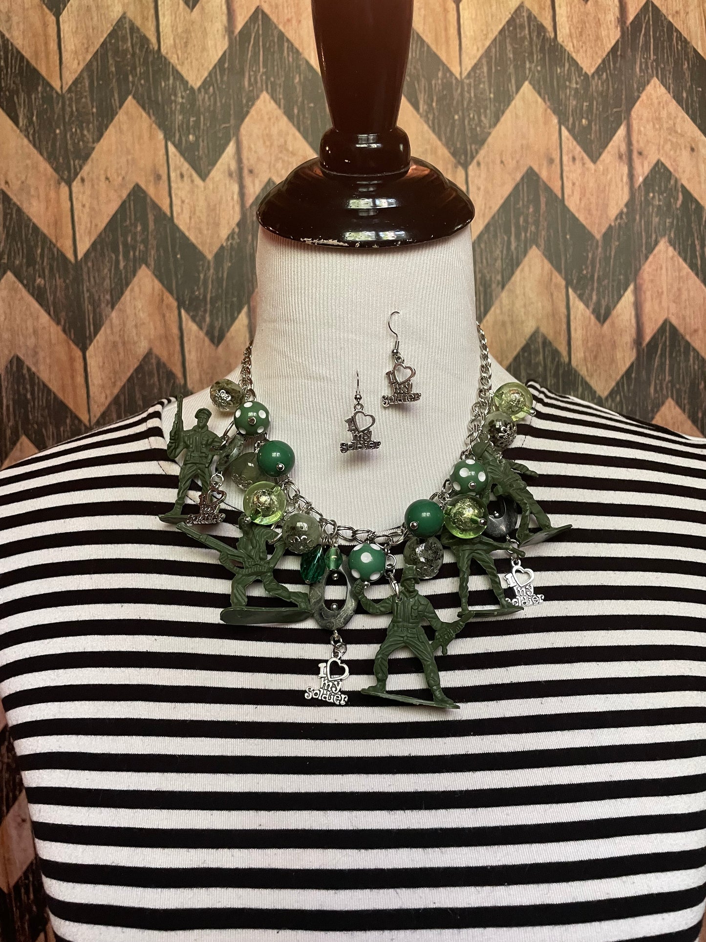 I Love My Soldier Necklace