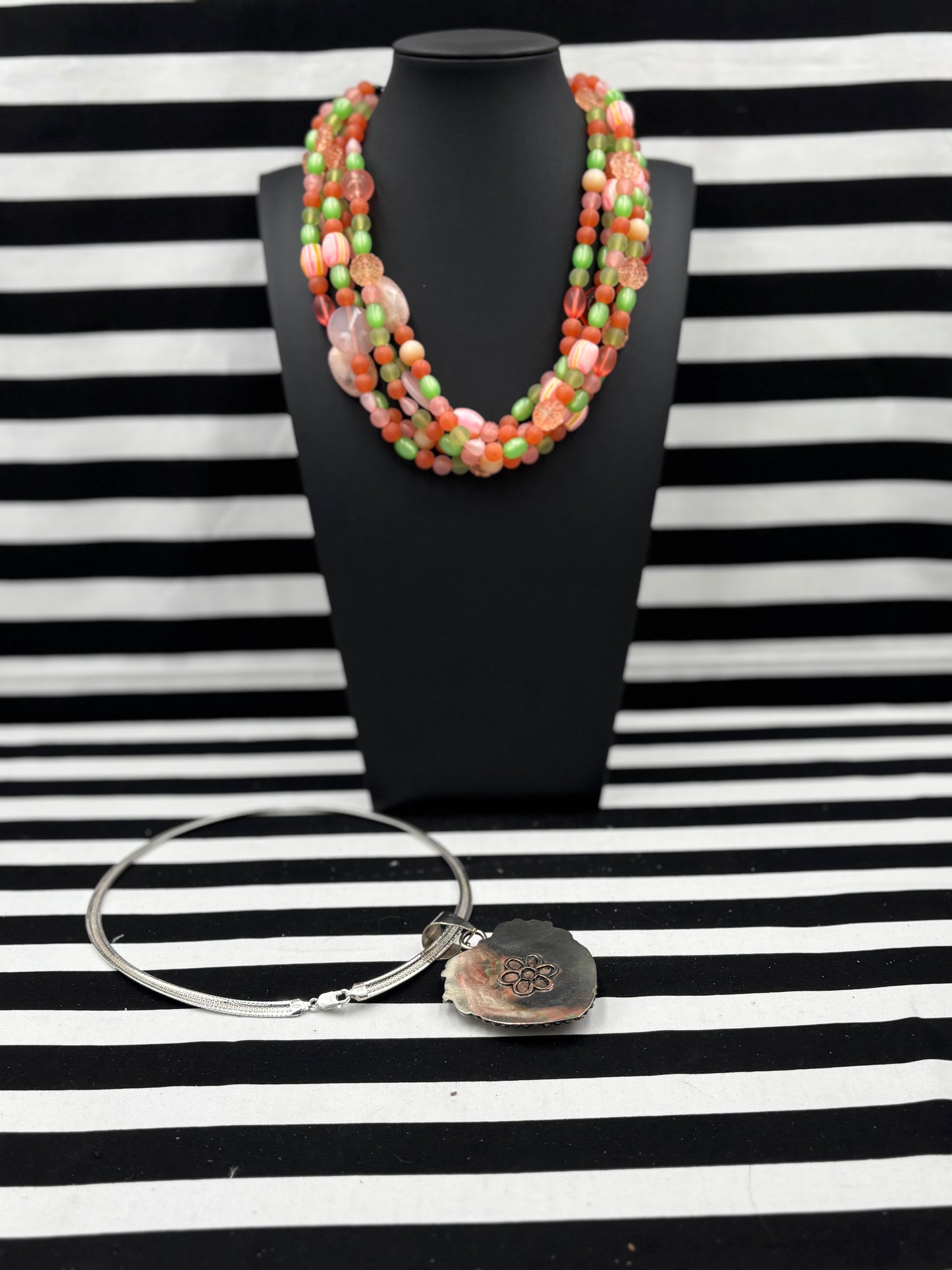 Carrots and Peas Necklace