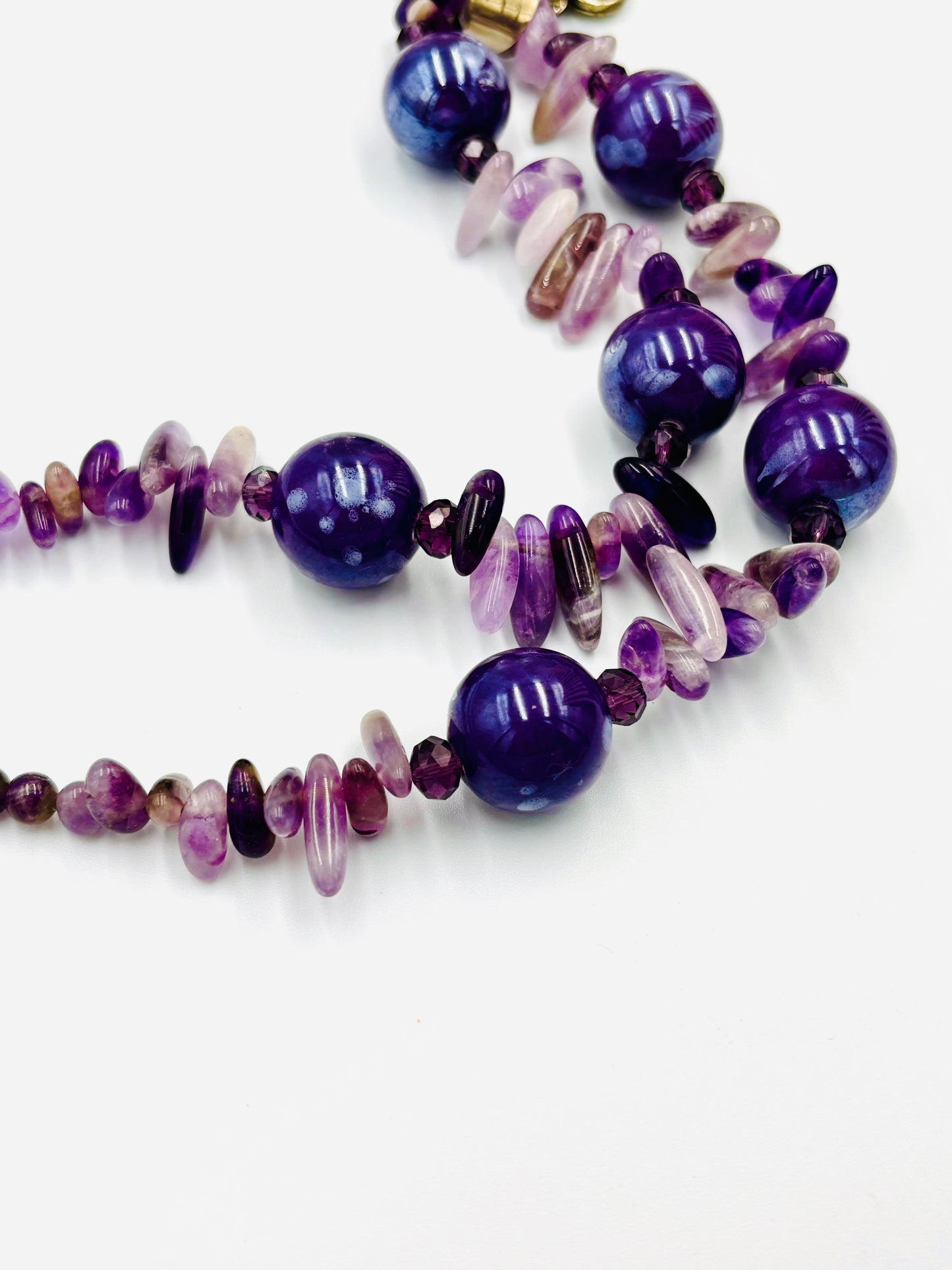 Purple Palpitation Necklace