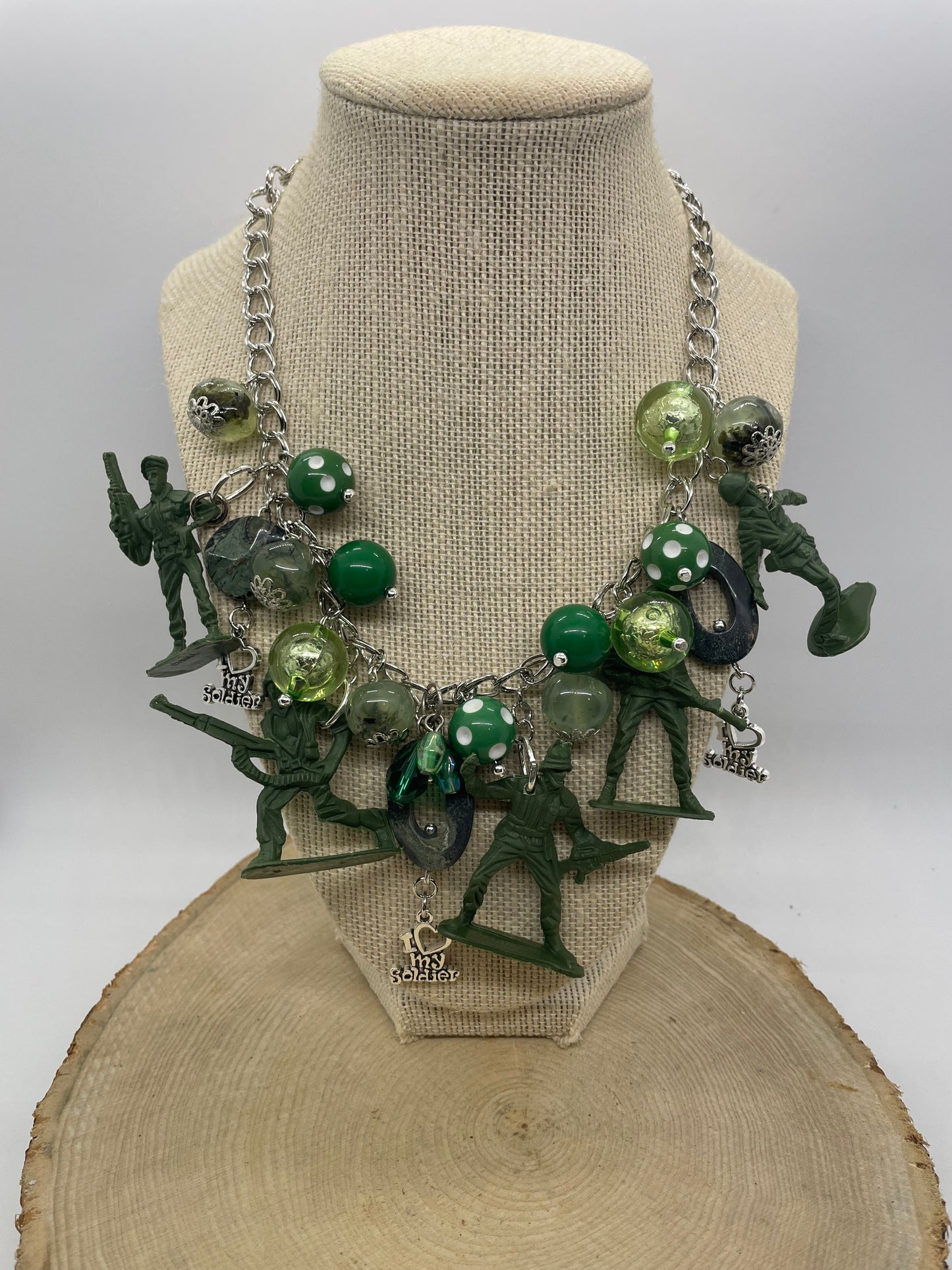 I Love My Soldier Necklace