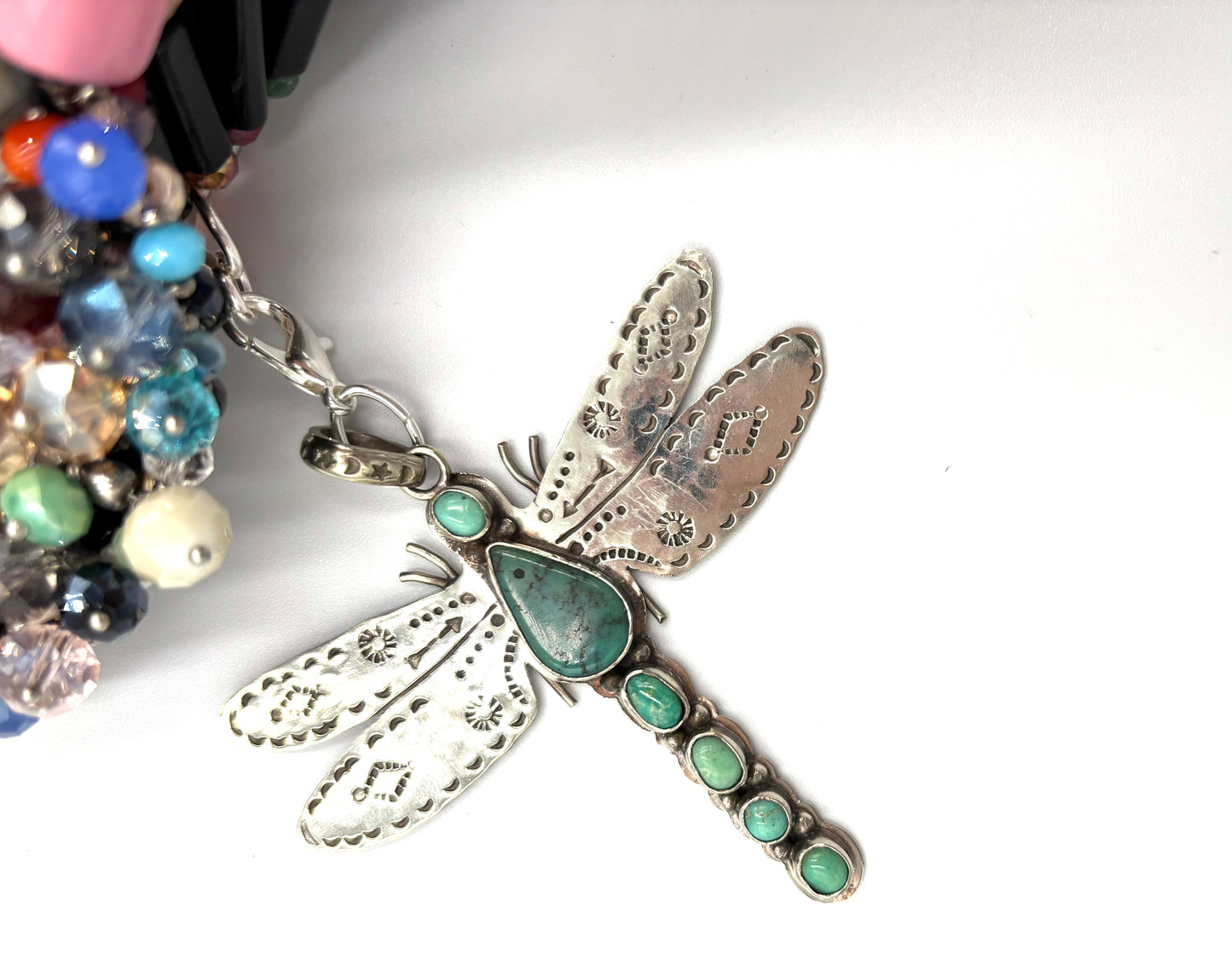 Dragonfly Your Fears Away Statement Necklace