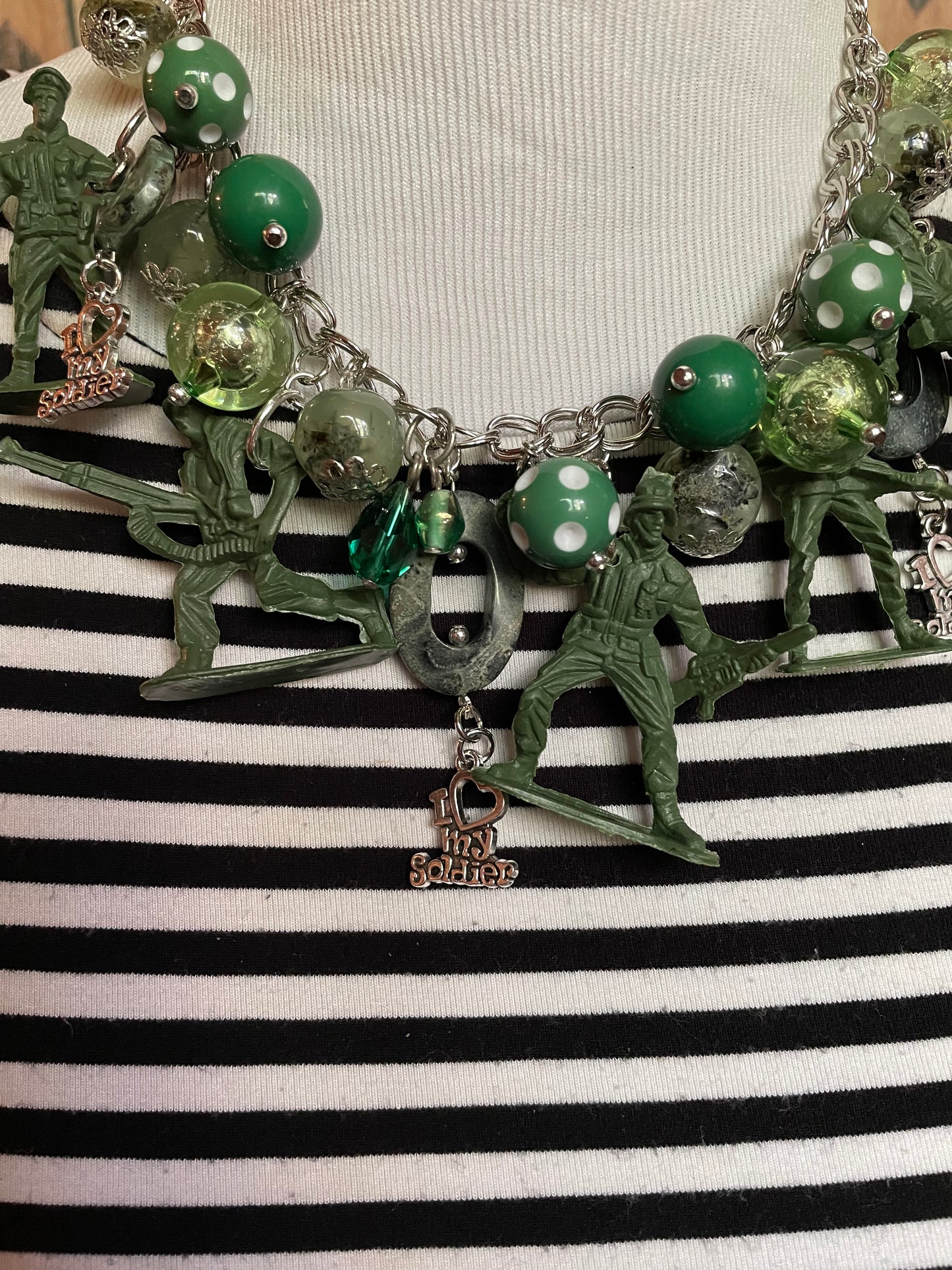 I Love My Soldier Necklace