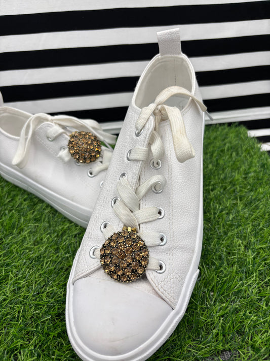 Golden Dome Shoe Clips