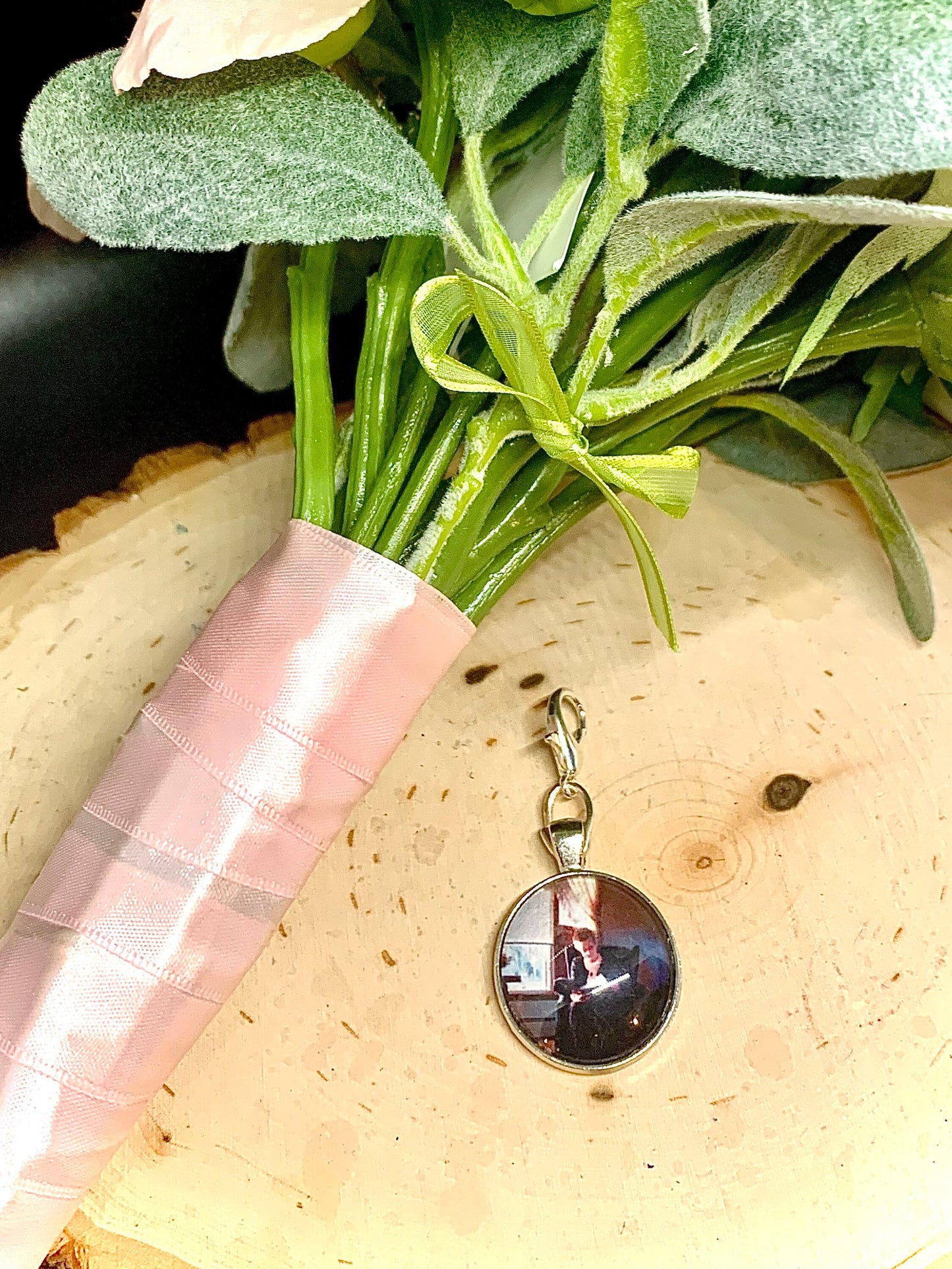 In His Image Bouquet Charm Pendant