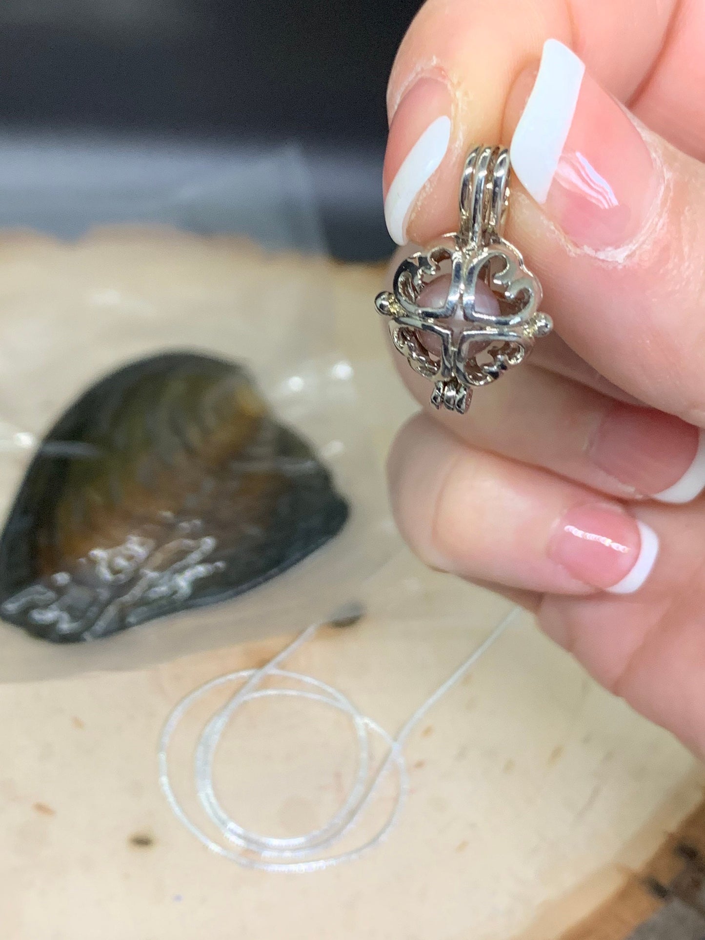 Oysters Containing Freshwater Genuine Pearl