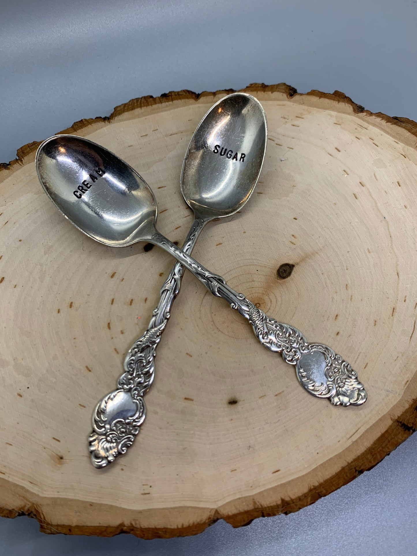 Hand Stamped Vintage Spoon