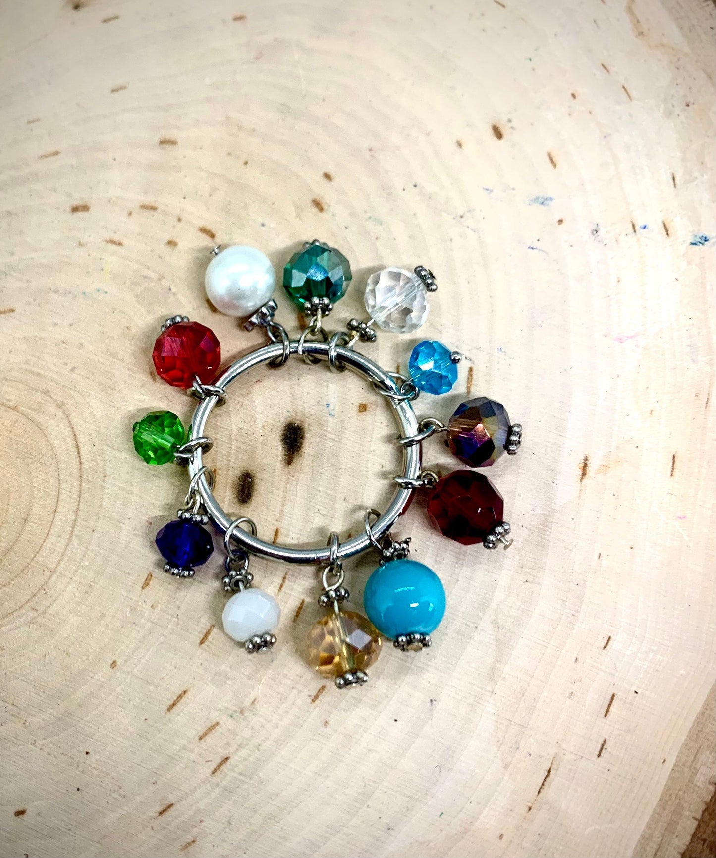 Birthstone Circle Customized Necklace