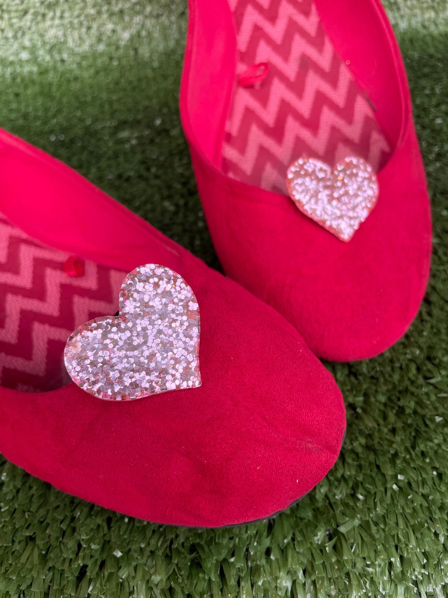 My Heart Shoe Clips