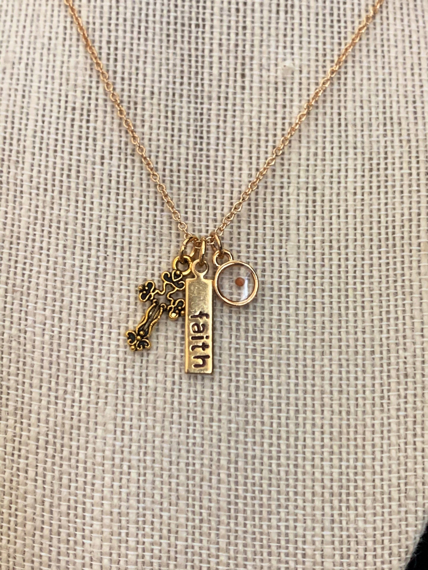 Mustard Seed Faith Necklace