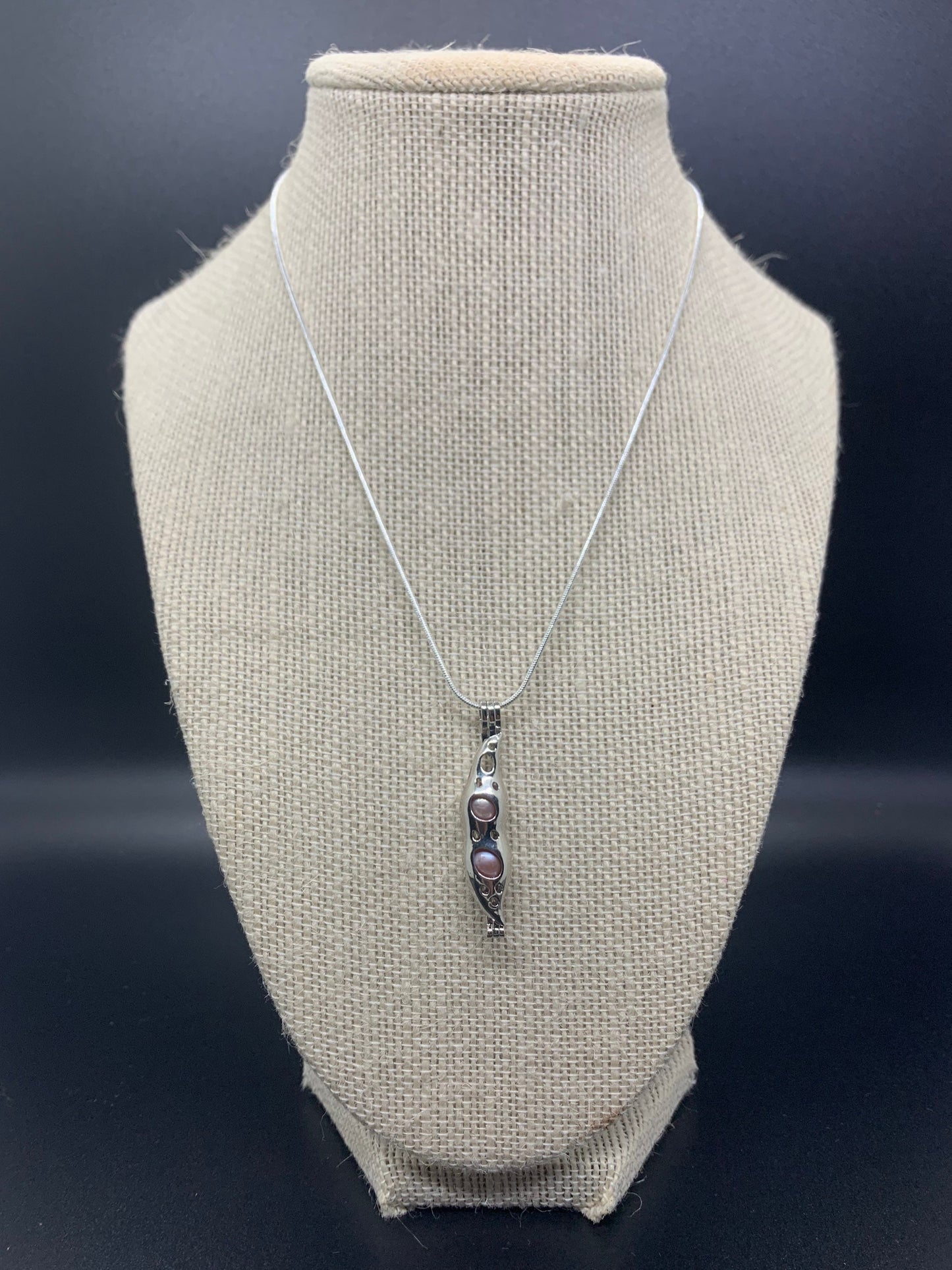 Pearl Mom Charm Cage & Necklace