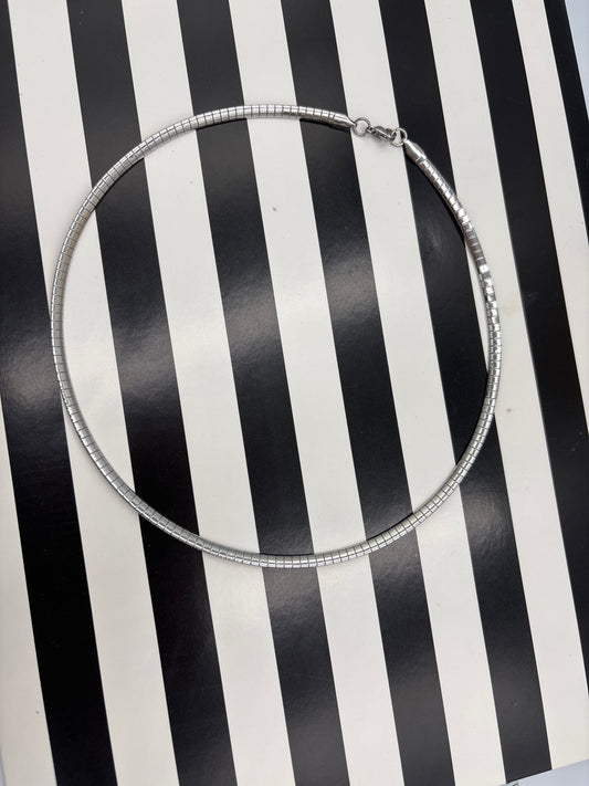 Stainless Steel Omega Necklace