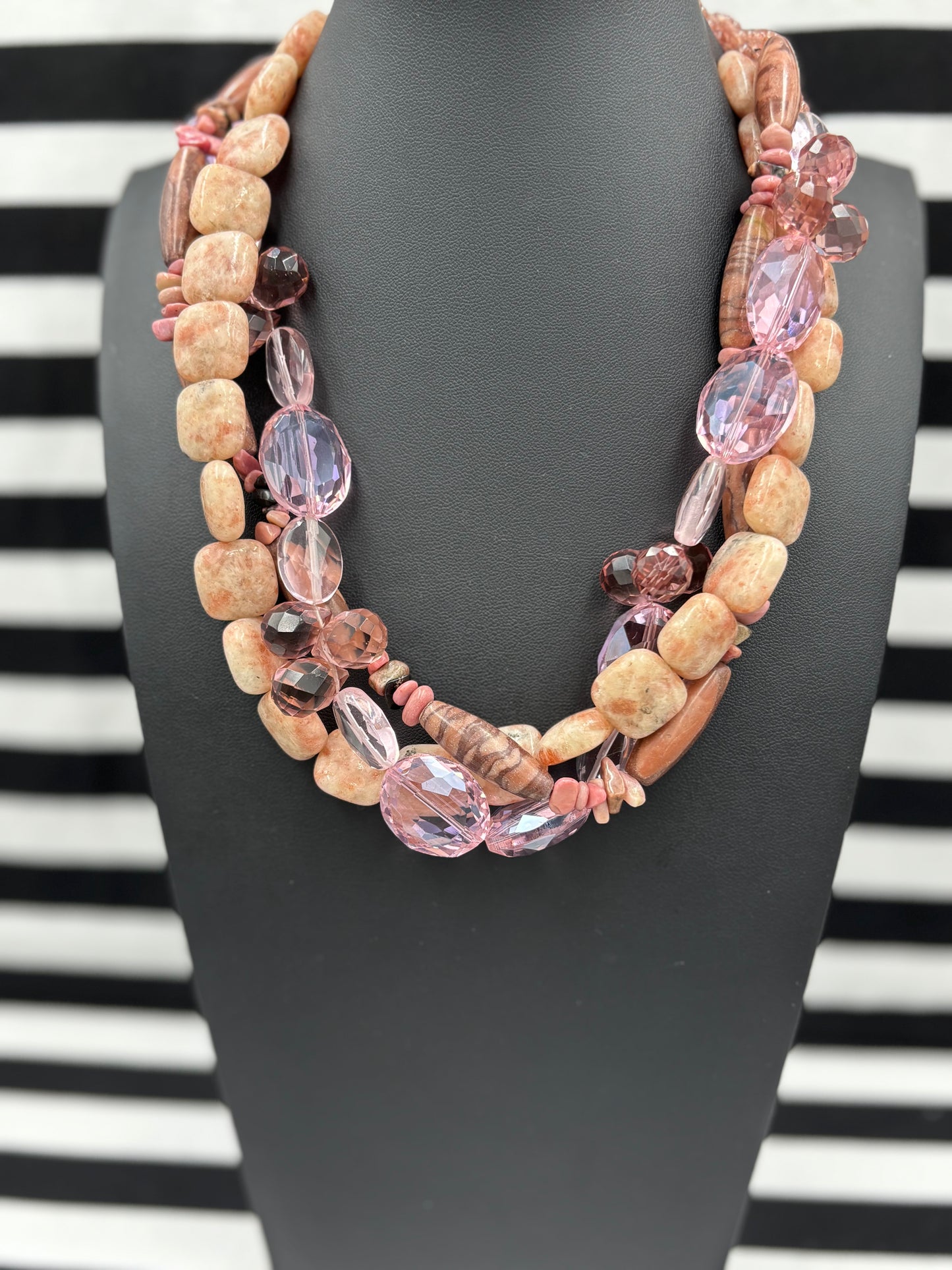Pink Perfection Necklaces and Earrings