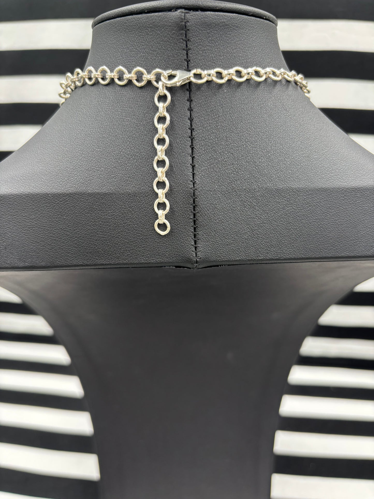 Conversation Hearts Lariat Necklace
