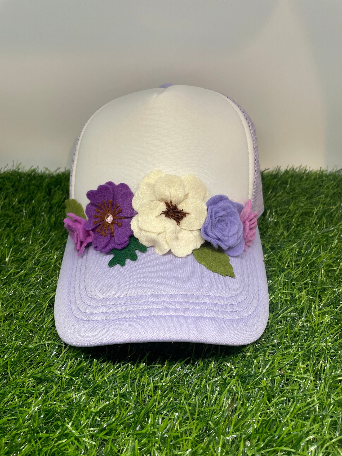 Violet Fields Trucker Hat