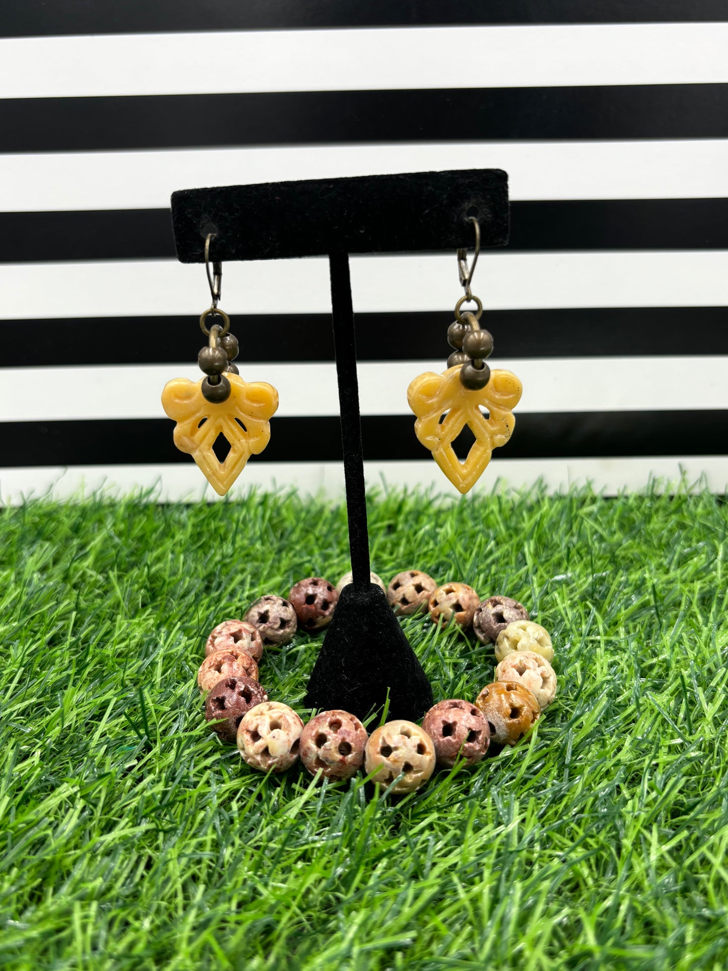 Carved Earrings