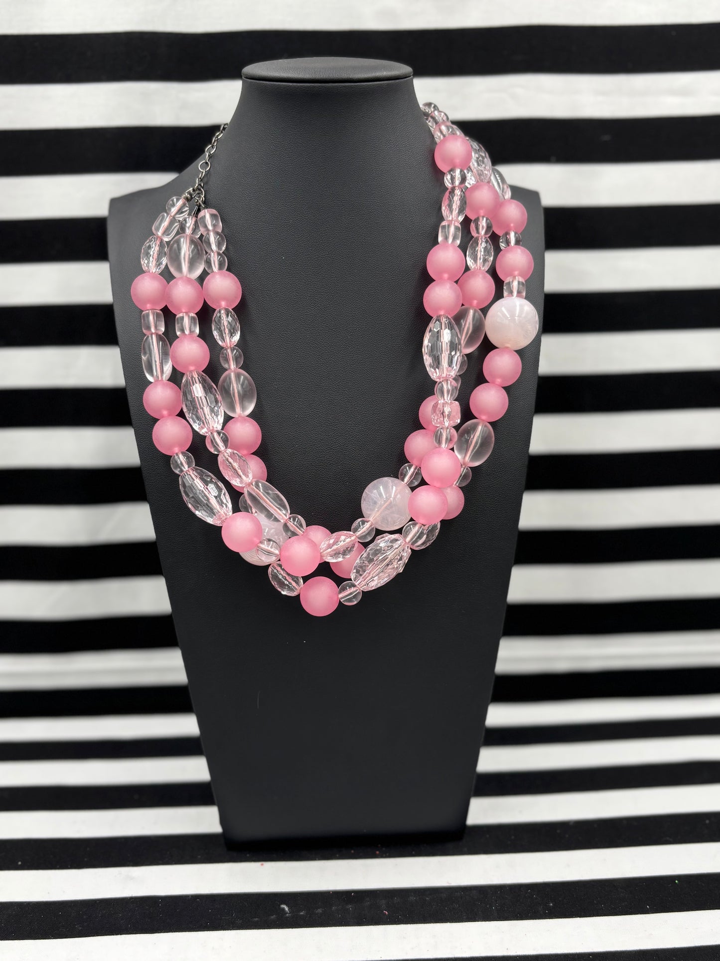 Pink Ice Necklace