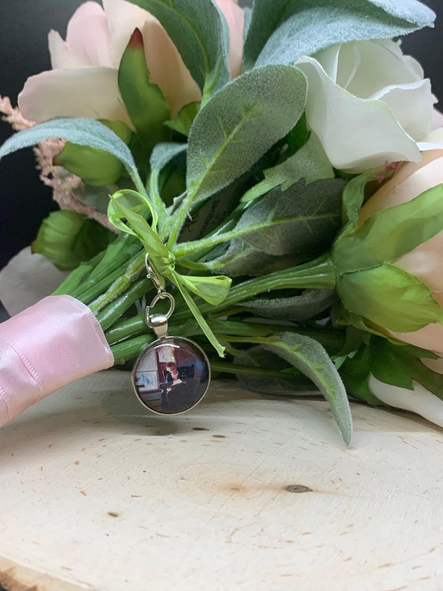 In His Image Bouquet Charm Pendant