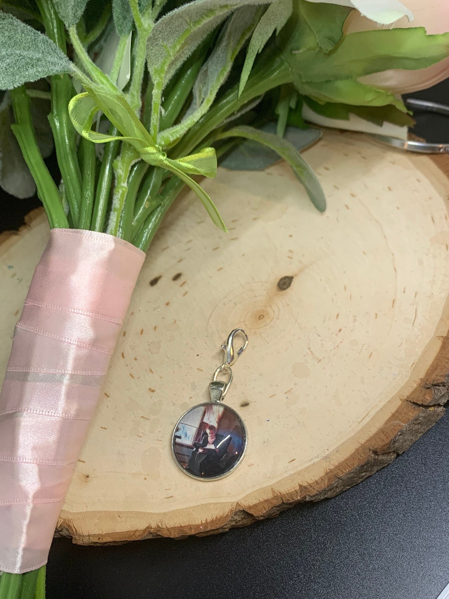 In His Image Bouquet Charm Pendant