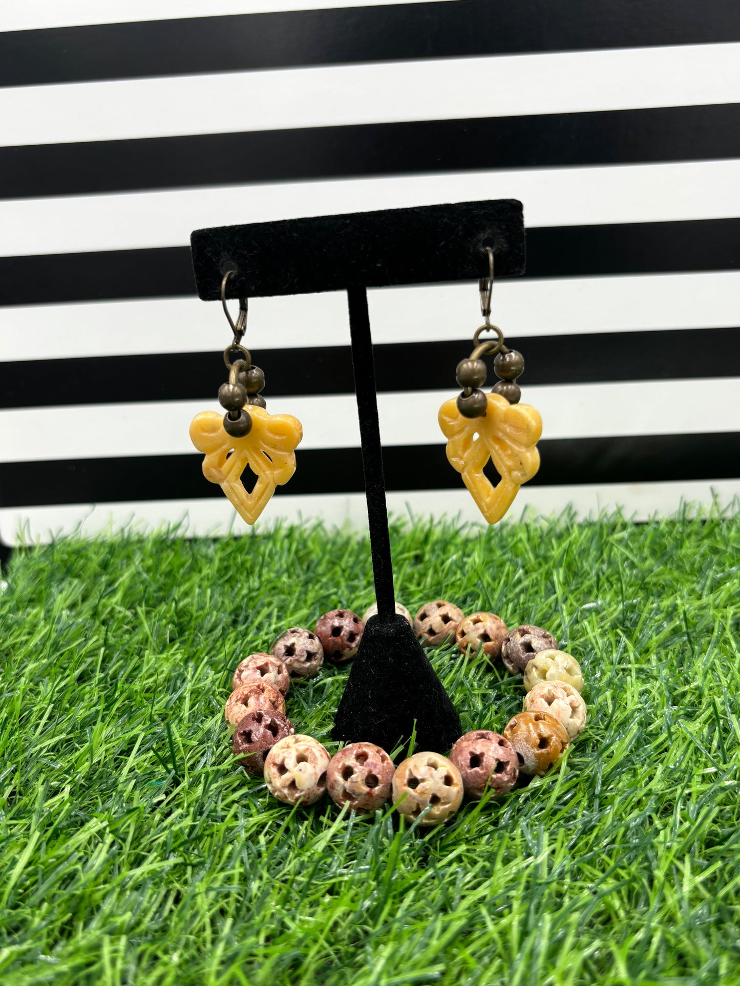 Carved Earrings