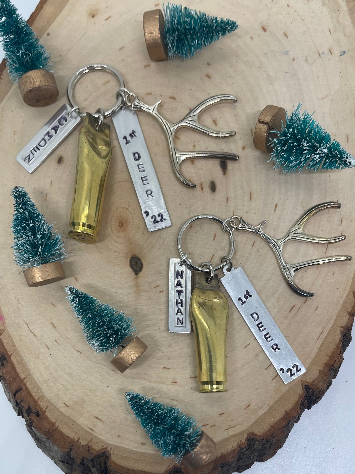 Hunting 1st Deer Key Chain