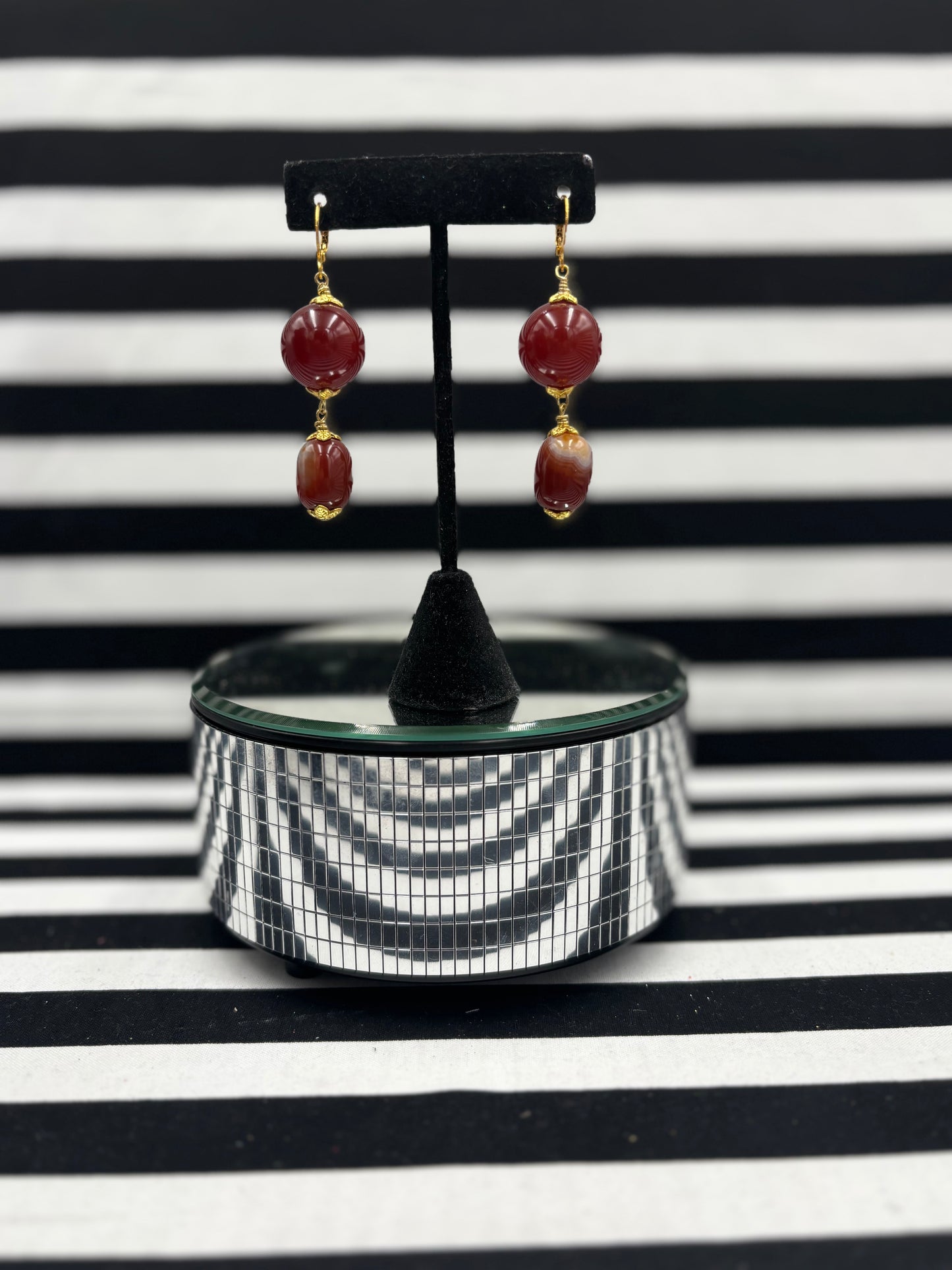 Seal of Carnelian Earrings