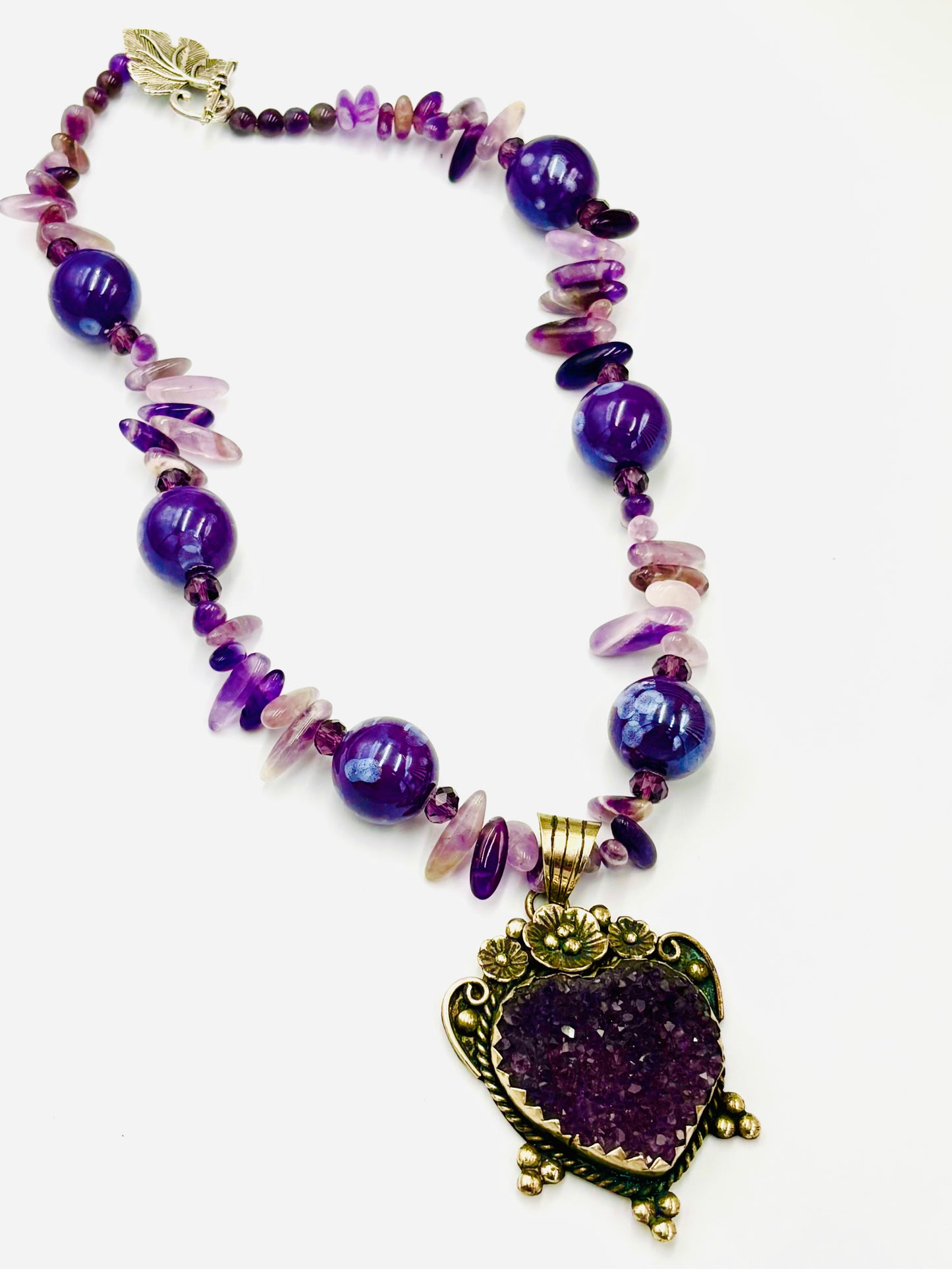 Purple Palpitation Necklace