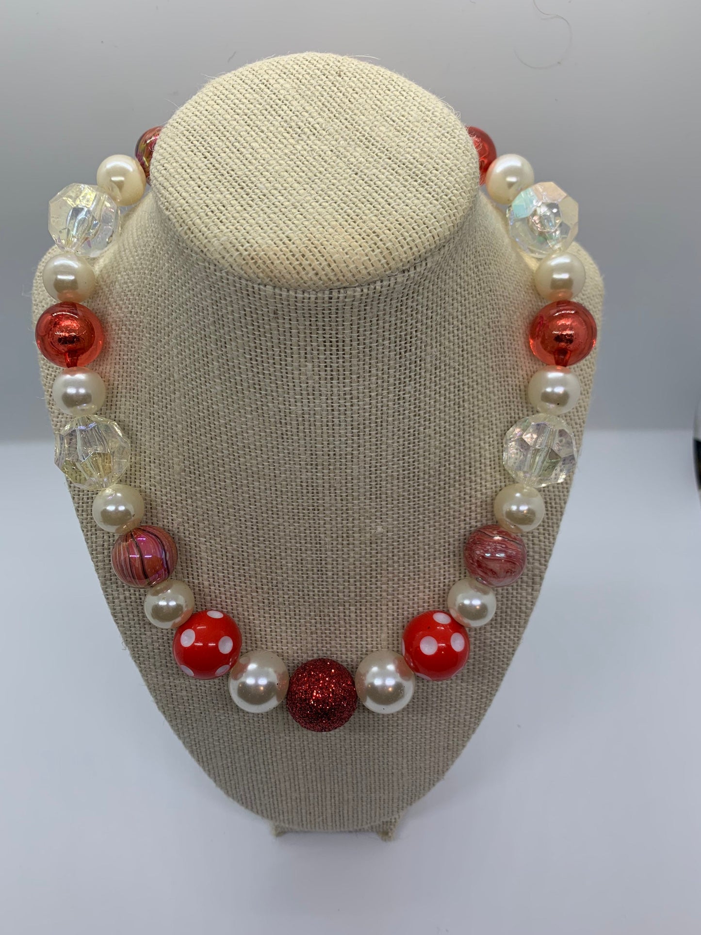 Chiefs Kingdom Bubble Gum Necklace