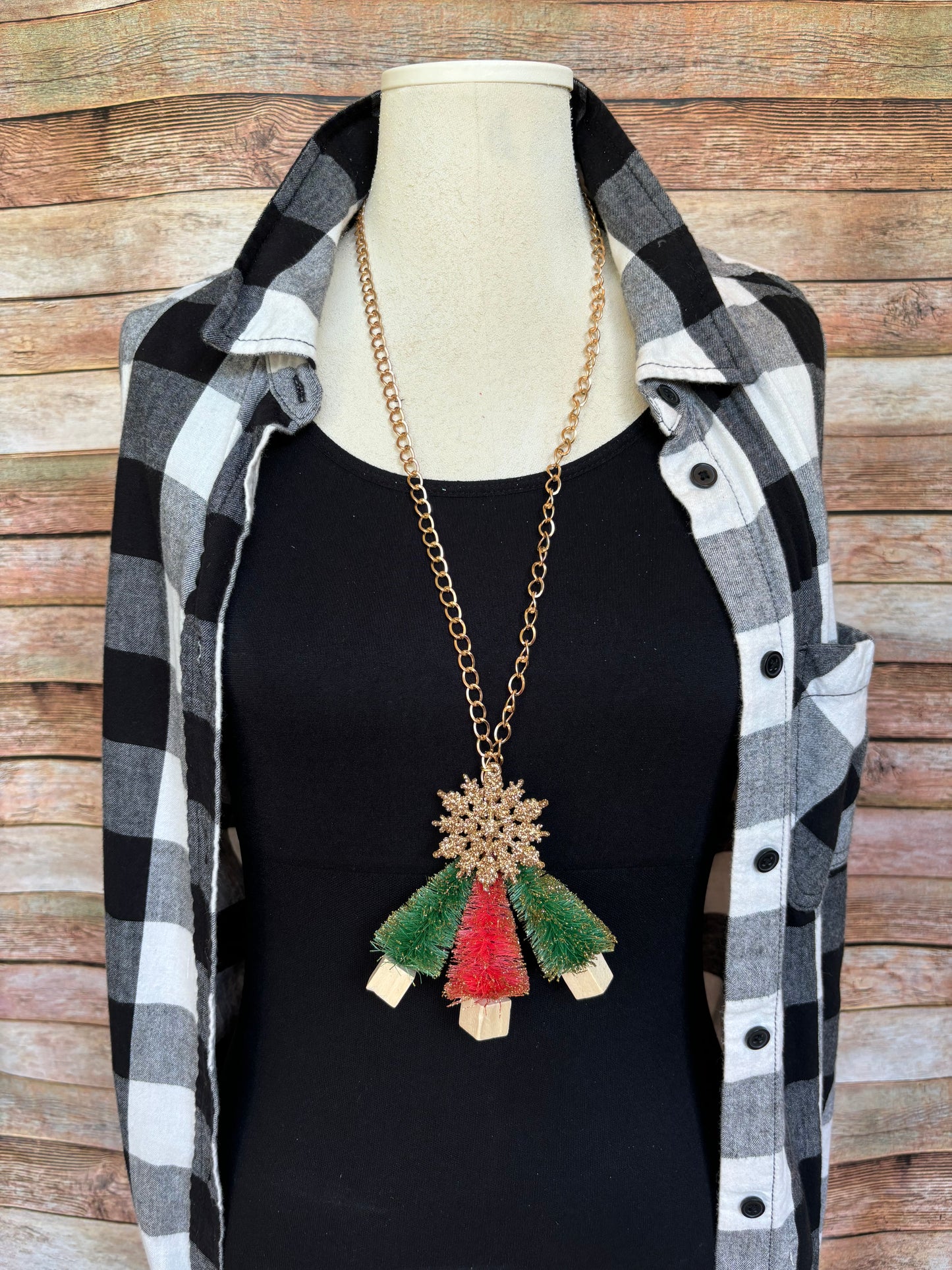 We Three Trees Necklace