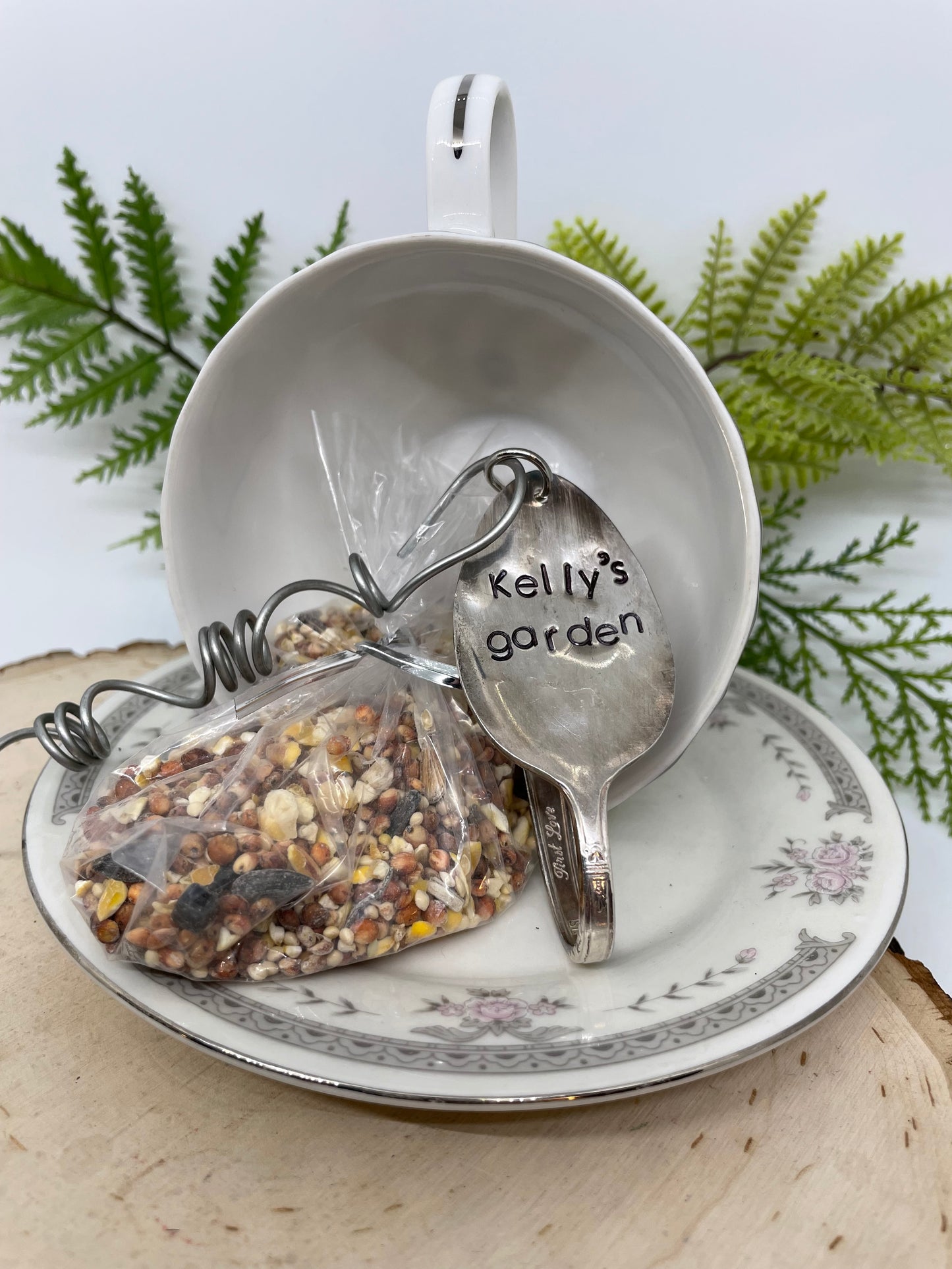 High Tea Bird Feeder