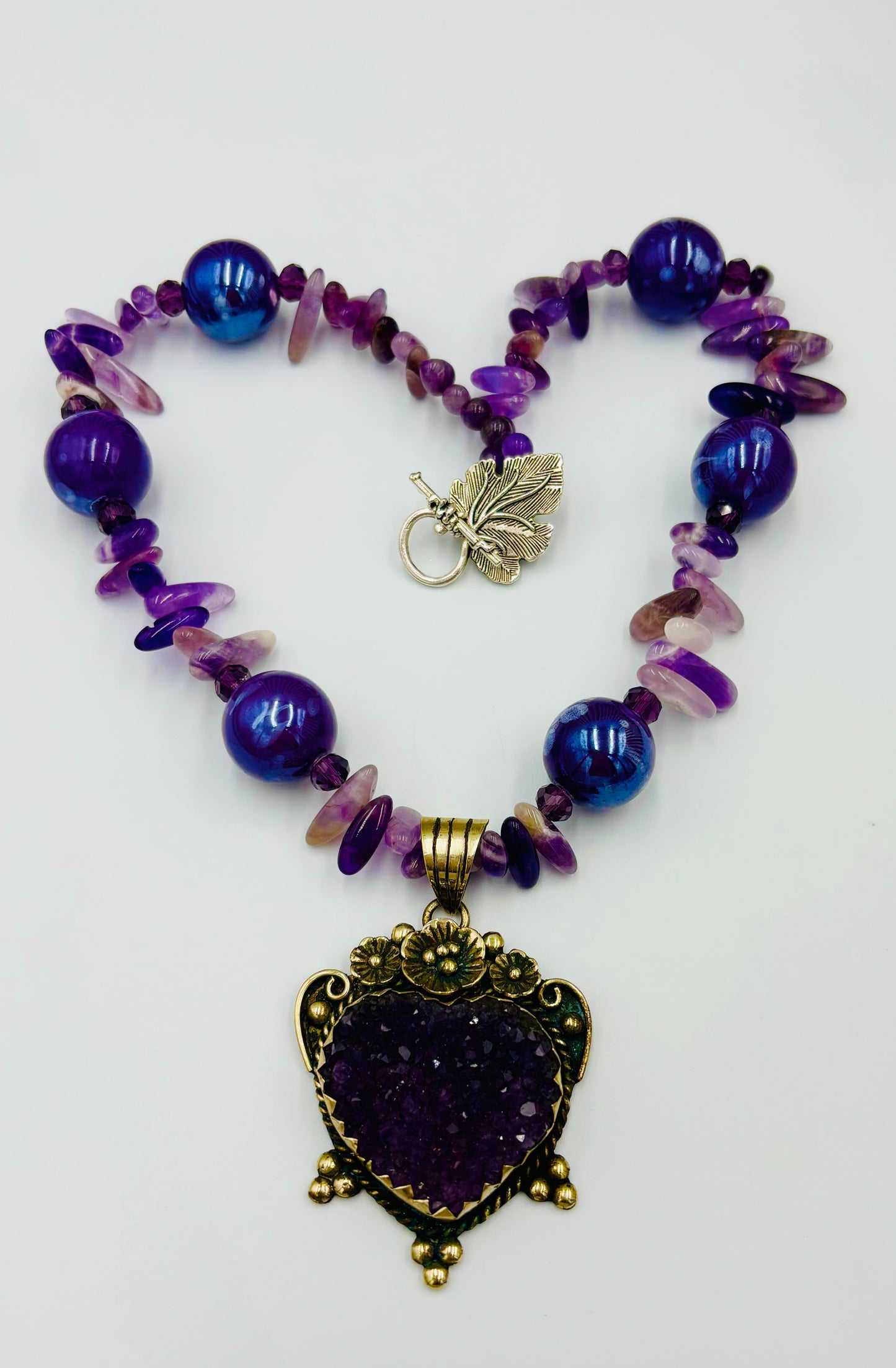 Purple Palpitation Necklace