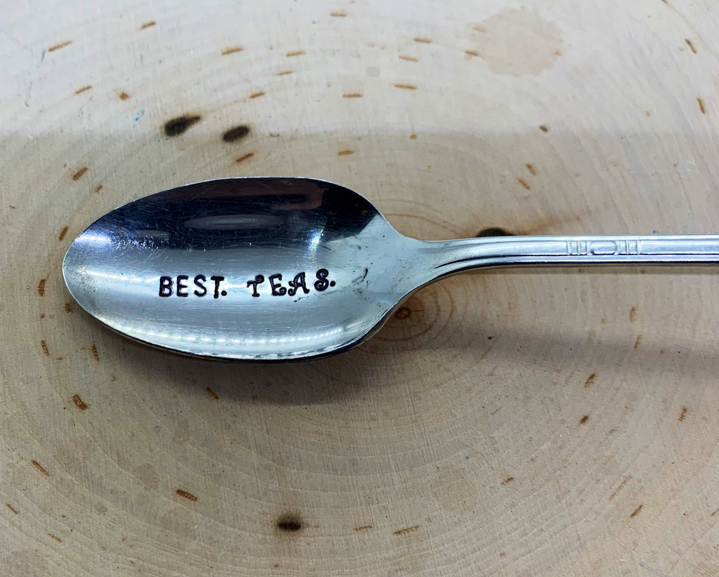 Hand Stamped Vintage Spoon