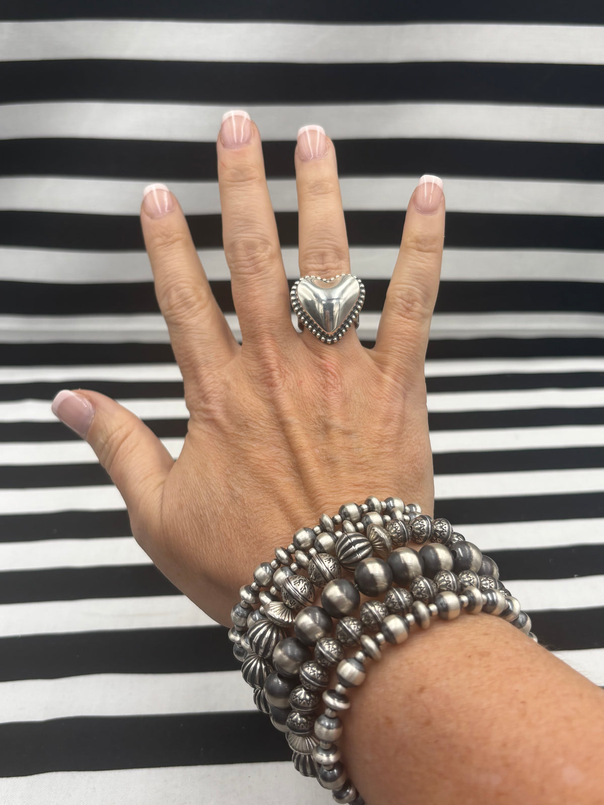 Variegated Stretch Navajo Bracelet