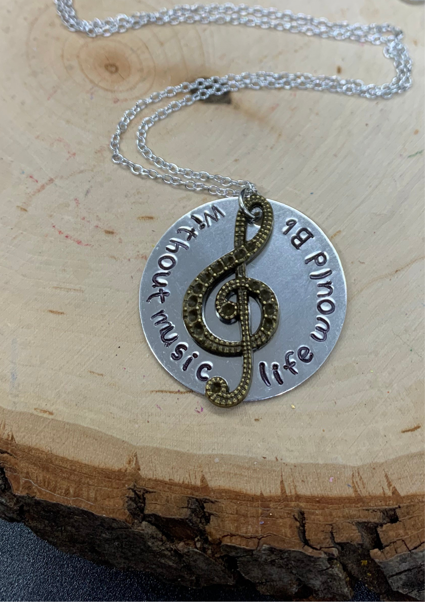 Life Would B-Flat Necklace