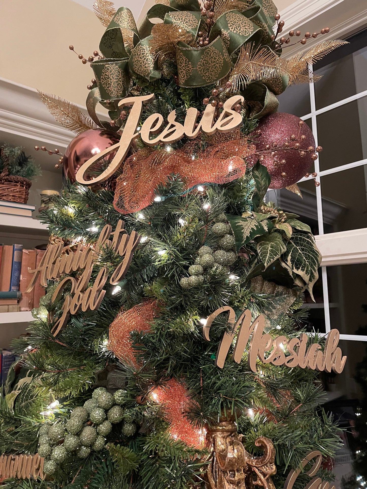Messiah Trio Set of Ornaments: Messiah, Redeemer, Everlasting Father PRE-ORDER