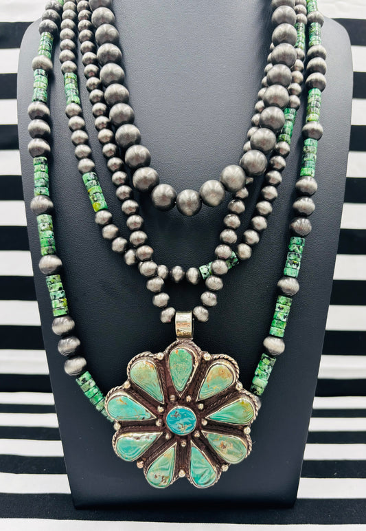 Layered Petals Necklace