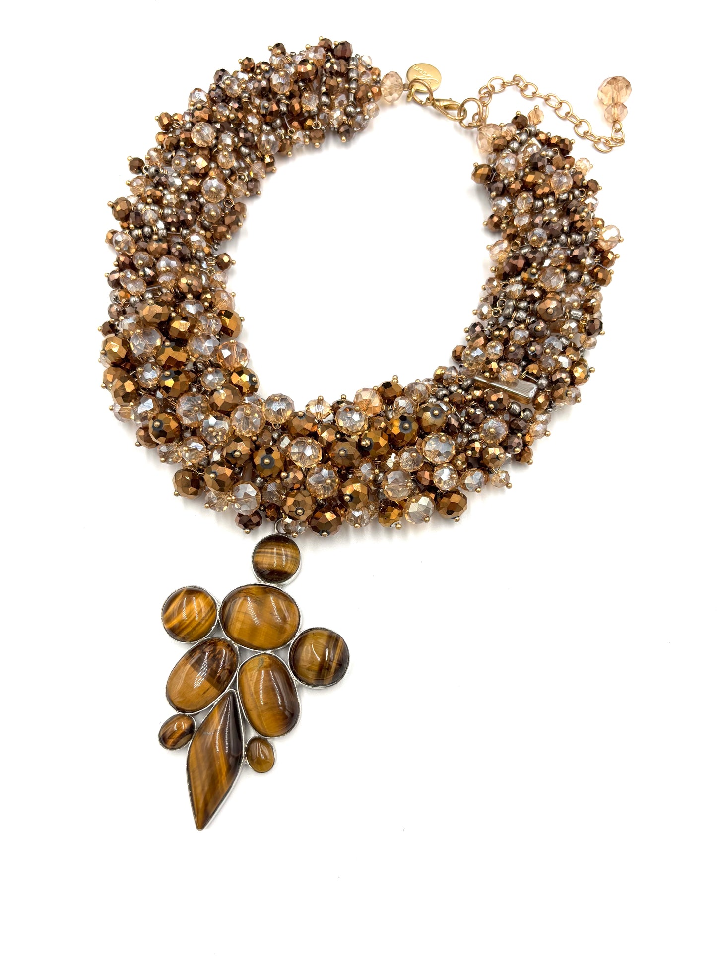 Eye of the Tiger Statement Necklace