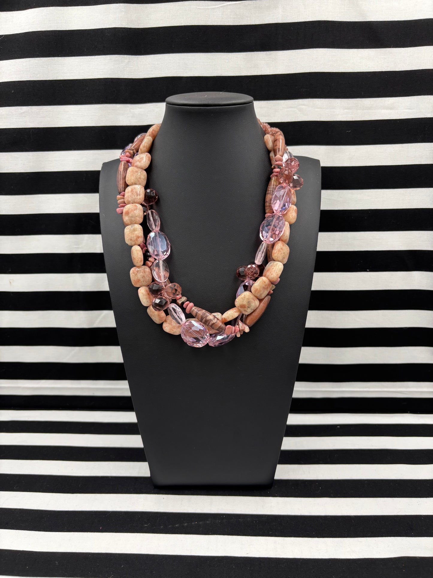 Pink Perfection Necklaces and Earrings