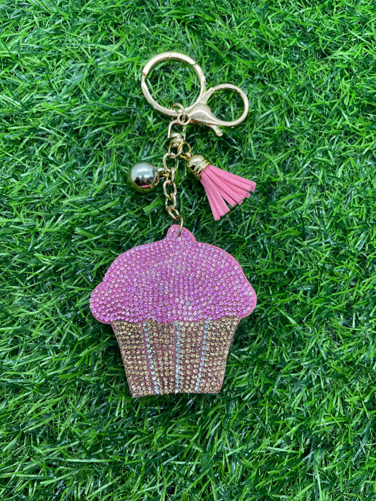 Cupcake Key Chain