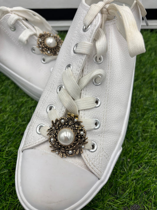Vintage Pearl Shoe Clips
