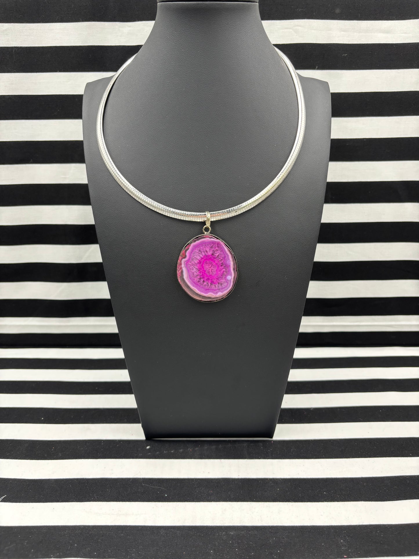 Magenta Eye Pendant