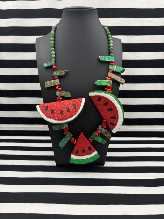 This and That Watermelon Necklace