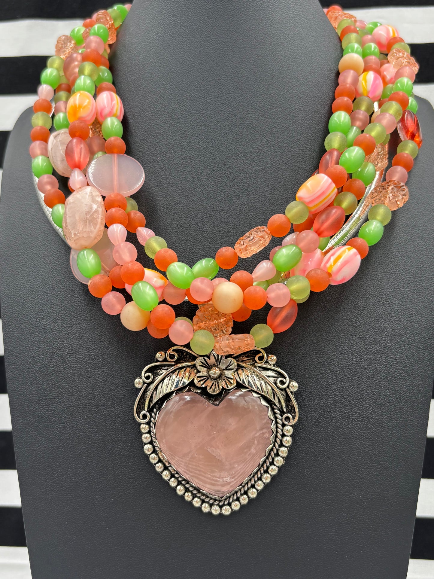 Carrots and Peas Necklace