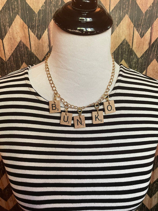Bunko or Bunco Necklace